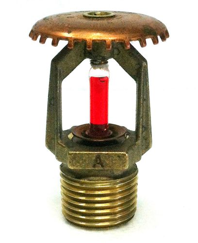 1/2&#034; 155*F GEM Model A Brass Upright  Fire Sprinkler Head Std. Response , K=5.6