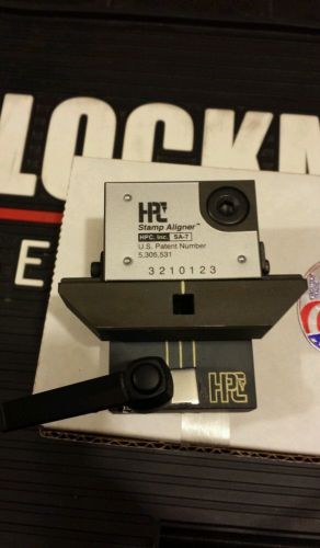 Hpc key stamp aligner sa-7 new in box for sale