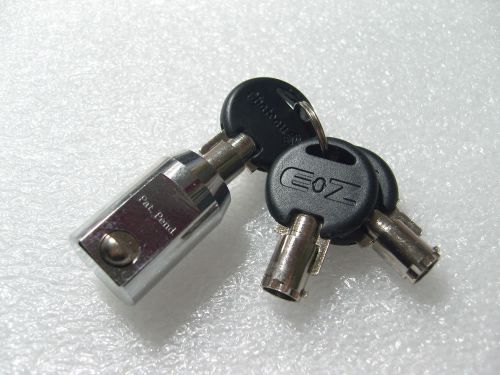 Chateau E-Z Cylinder Lock C-480-EZ with 3 keys for Self Storage