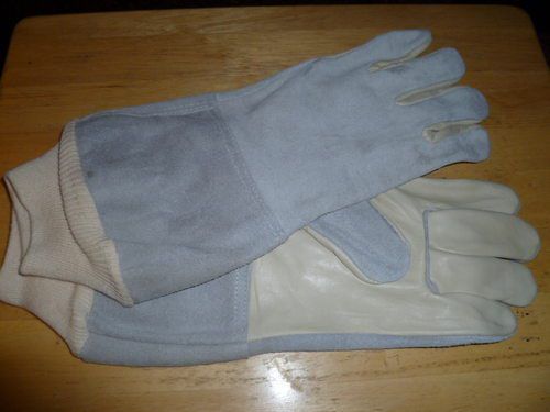 3 NEW PAIR LEATHER SUEDE TIG MIG STICK WELDERS GLOVES