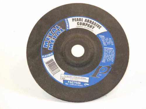 1 lot of 8 Pearl Abrasive discs  7&#034;x1/8&#034;x7/8&#034;  pt# FAC7036 (#591)