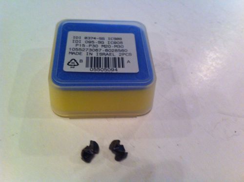 ISCAR .374 Chamdrill Inserts 2pc Pack