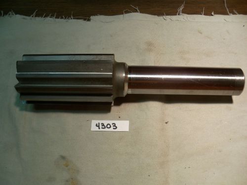 (#4303) used machinist 2.262 inch straight shank stubby chucking reamer for sale
