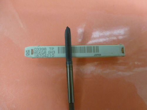 SPIRAL POINT TAP M5x0.8 NEL COAT {GRAY} GH3 STAINLESS/STLS OSG JAPAN NEW$5.35