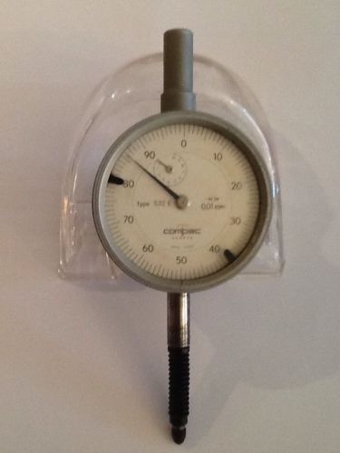 Compac type 532e 10mm 0.01mm indicator swiss made for sale