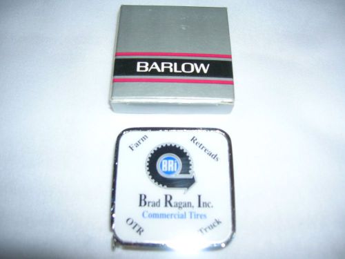 Barlow Stainless Steel Pocket 6 Foot Measuring Tape Metric &amp; Inches-Brad Ragan