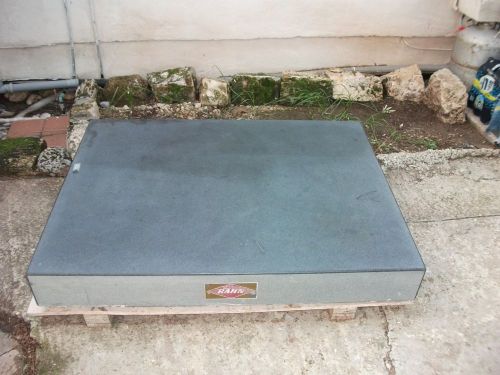 Rahn granite surface plate ~520 kg 122cm x 92cm x 15cm / 1144 lbs 48&#034; x 36&#034; x 6&#034; for sale