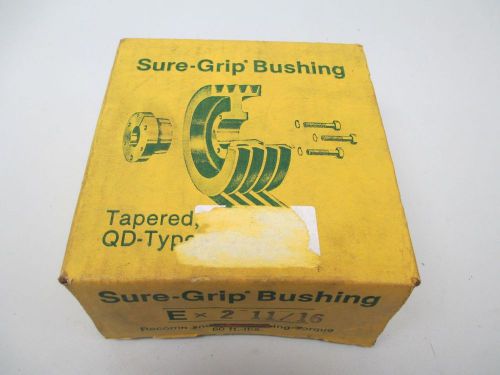 New tb woods ex2-11/16 sure-grip qd-taper 2-11/16 in bushing d268717 for sale