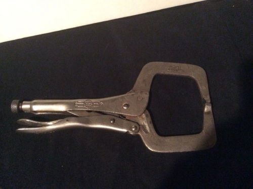 Petersen mfg. 11&#034; vise grip adjustable locking c-clamp sheet metal tool save $$$ for sale