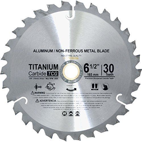 Concord Blades ACB6500T30-P TCT Non-Ferrous Metal Cutting Saw Blade 6-1/2-Inch 3
