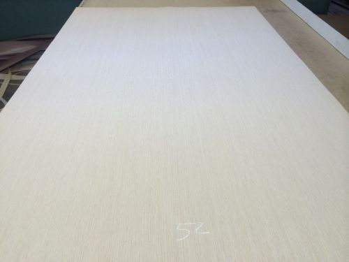 Wood Veneer Recon White Oak 48x77 1pcs total 10Mil Paper Backed &#034;EXOTIC&#034;Eskid 52