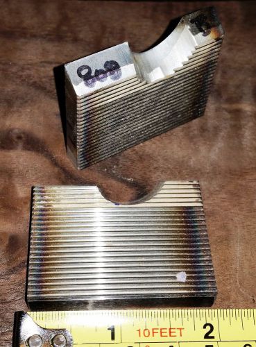 2 shaper / planer knives / knife weinig corrugated moulder molder #k77 for sale