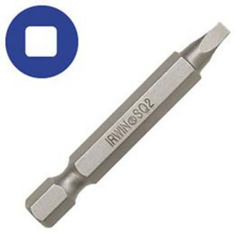 Pack of 10  Irwin #2 Square Recess Power Bit - 1-15/16&#034; 93205 -