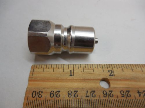 3/8&#034; STAINLESS B-72 SERIES HYDRAULIC SS72N6-6F SNAP-TITE 316SS 3750 PSI
