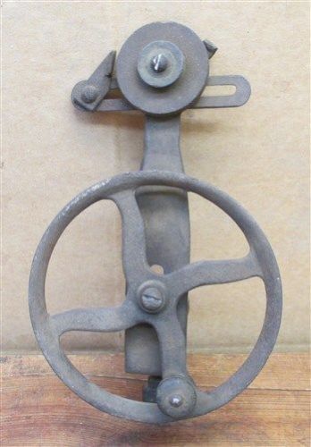 Mini Hand Crank Grinding Stone Sharpening Wheel Industrial Age Millstone Grinder