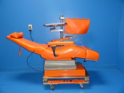 Pdm enterprises md 104a1b dental exam/procedure chair w/ side stand arm &amp; tray for sale
