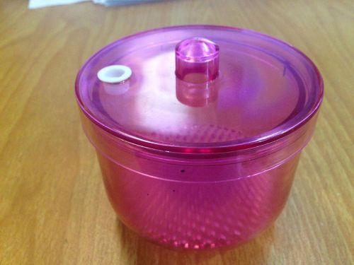 crazy sale Autoclavable Plastic Sterilize Box Soak Disinfection Cup Net Case RED