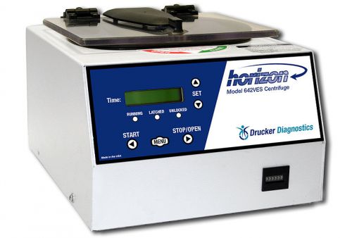 New ! drucker 642ves 1000-3900rpm fixed angled rotor centrifuge, 6 x (5-15ml) for sale