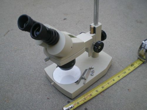 Lw scientific stereo microscope wf10x beige color #201624 10x magnifier for sale