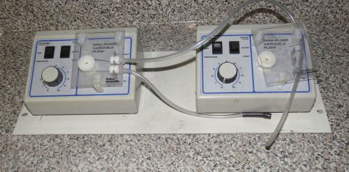 ^^ FISHER / VWR VARIABLE FLOW MINI-PUMP LOT OF TWO