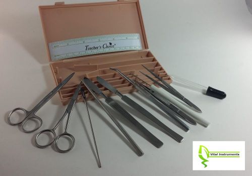 Dissecting dissection kit set anatomy student hard case lab teachers choice new for sale