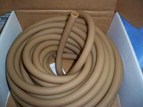 3/4&#034; i.dx 1/8&#034; wall  x 1&#034; o.d natural latex rubber tubing heavy duty tube 5 feet for sale