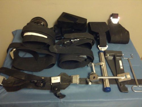 Surgical table patient positioning traction strap lot steris hardware for sale