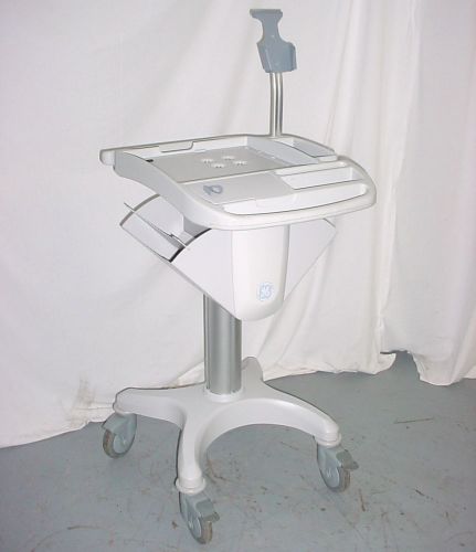 GE Mac 5000 5500 Portable EKG System Rolling Medical Cart Trolley Stand Mac5000