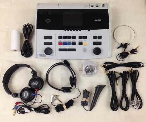 Interacoustics aa222 audio traveller impedance &amp; audiometry middle ear analyzer for sale