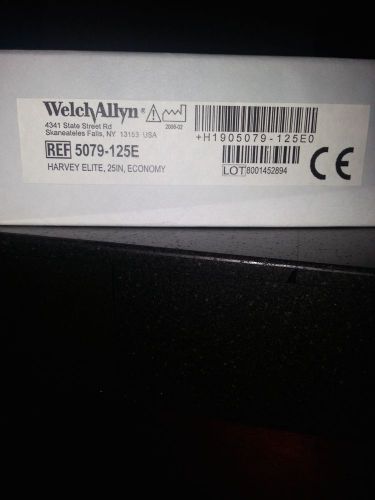 Stethoscope, Welch Allyn, 25in Harvey Elite 5079-125E New in Box