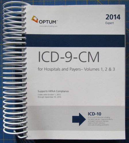 ICD-9-CM 2014 Expert for Hospitals and Payers Volumes 1, 2, &amp; 3 by OPTUM