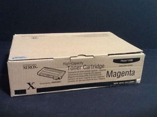 Genuine Xerox Magenta High-Capacity Toner Cartridge for Phaser 6100