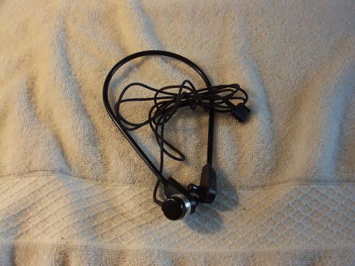 Dictaphone U Shaped Headphone with Double Nub Connector 3710