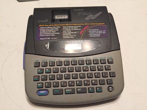 Brother P-Touch Label Maker Machine - Model PT-300