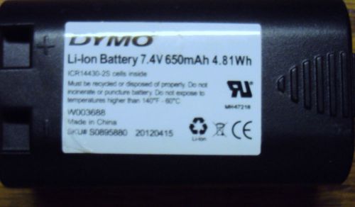 Dymo li-ion battery 7.4v 650mah 4.81wh for pnp, 260p &amp; 280 for sale