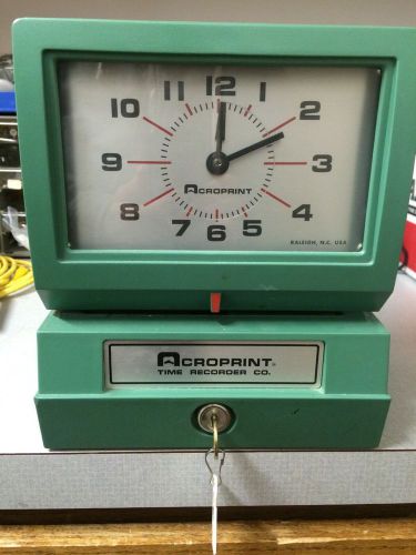 Acroprint time clock model 150NR4