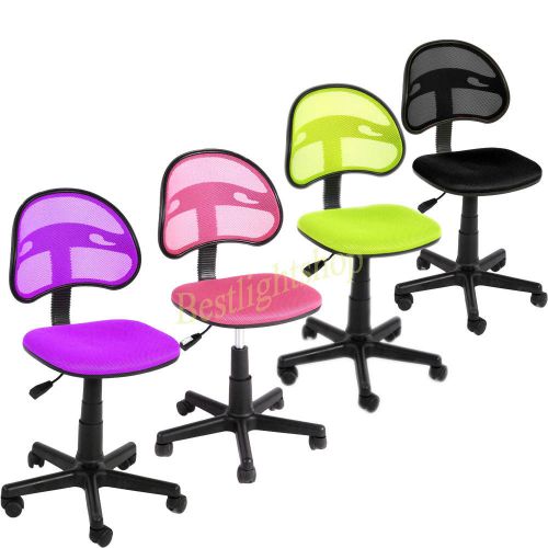Ergonomical Adjustment Swivel Office Task Desk Computer Chair With Fabric Pads