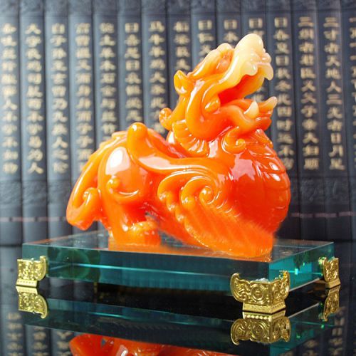 #2 Office Home Decoration Business Gifts Carnelian Animal Model Craft Mascot
