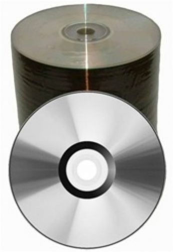 100 Spin-X 52x CD-R 80min 700MB Clear Coat Top