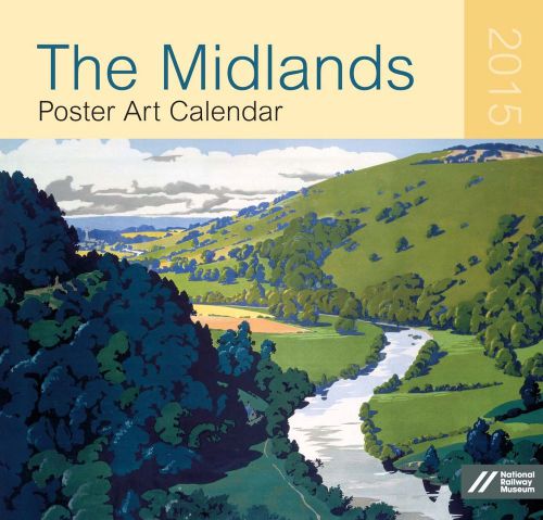 Midlands Poster Art Wall Calendar 2015 - Salmon Calendars