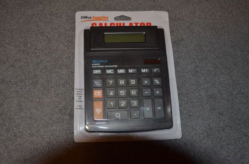 OFFICE SUPPLIES 8 DIGIT CALCULATOR BRAND NEW IN PACKAGE
