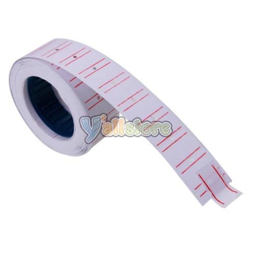 20pcs fine quality price labels single row for price gun labeller mx-5500 for sale