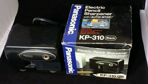 Panasonic KP-310 Electric Pencil Sharpener Auto Stop In Box Tested KP 310
