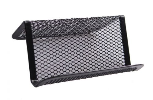 Fashionable Black Mesh Business Card Holder Name Card Holder Free Shipping