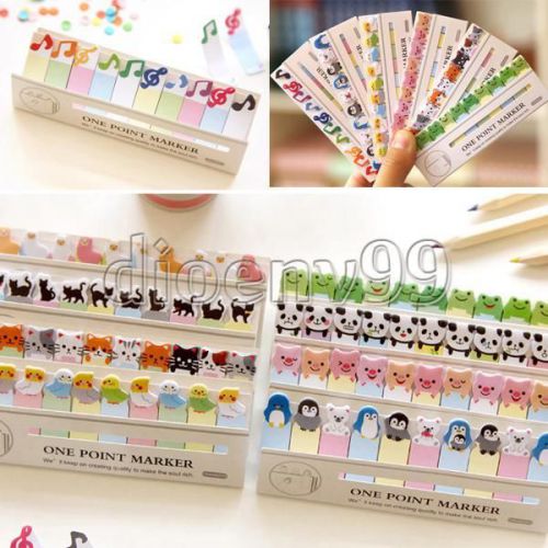 150 Pages Animals Sticker Post It Bookmark Marker Memo Index Tab Sticky Notes