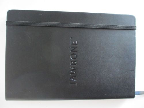 Note Pad - Black with Jawbone Logo