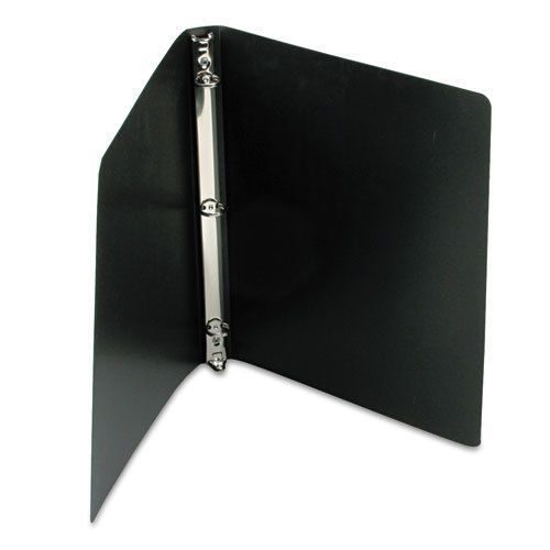 ACCOHIDE Poly Ring Binder With 23-Pt. Cover, 1/2&#034; Capacity, Black