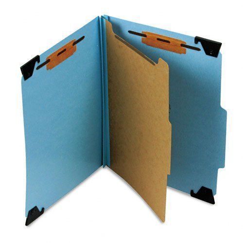 3 PackSmead 65105 4-Section Hanging Classification Folder Letter Blue