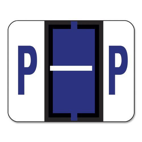 Smead 67086 Violet Bccr Bar-style Color-coded Alphabetic Label - P - (smd67086)