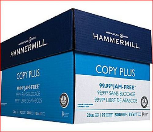 HammerMill® Copy Plus Copy Paper, 8 1/2&#034; x 11&#034; - Pickup Houston Tx